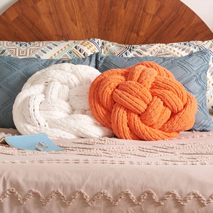 Bernat EZ Knit Sophisticated Knot Pillows All Variants