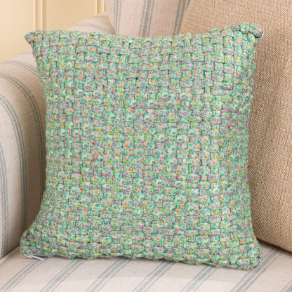 Bernat Wildflower Weave Pillow Bernat Wildflower Weave Pillow