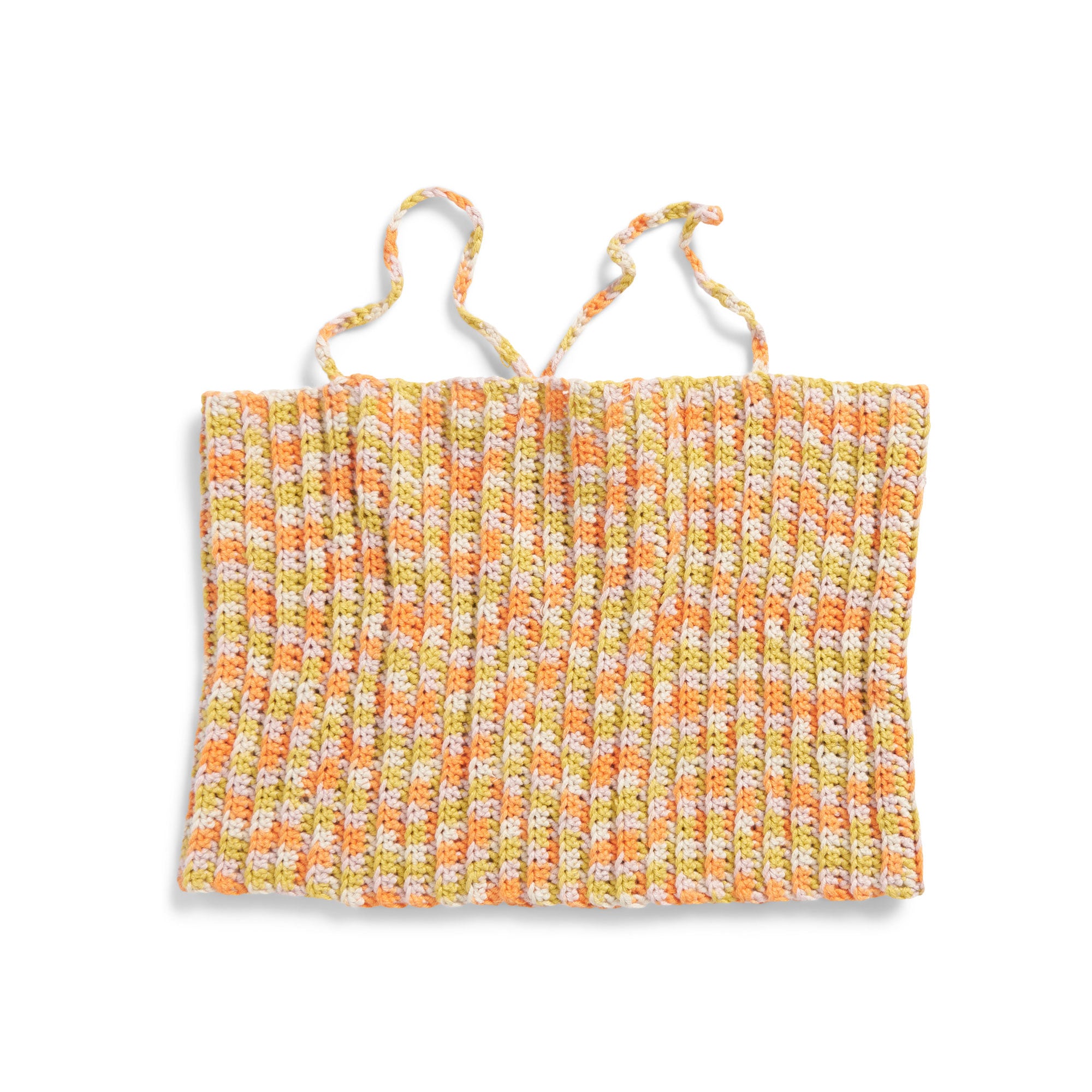Caron Beginner Crochet Ribbed Top