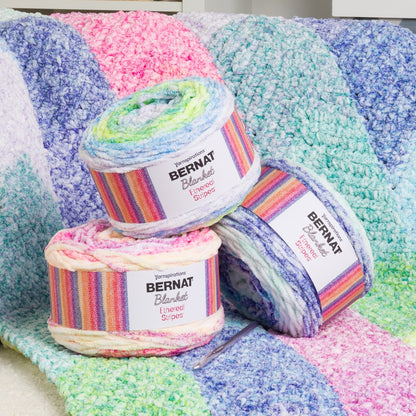 Bernat Blanket Ethereal Stripes Yarn (300g/10.5oz) All Variants