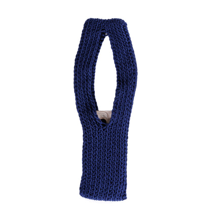 Bernat Fruit Loop Crochet Phone Pouch Navy