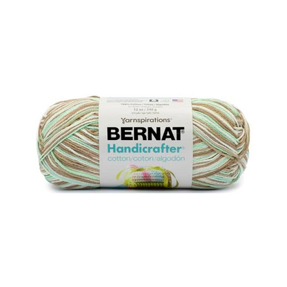 Bernat Handicrafter Cotton Ombres Yarn (340g/12oz) Surf Sand