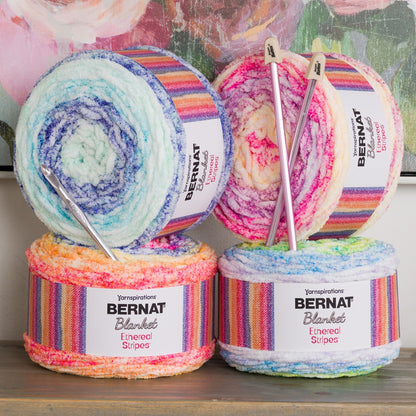 Bernat Blanket Ethereal Stripes Yarn (300g/10.5oz) All Variants
