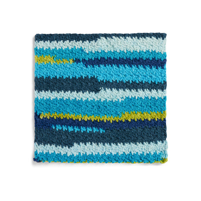 Bernat Blanket Patchwork Yarn (300g/10.5oz) Teal Dream