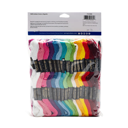 Coats & Clark Jumbo Pack Embroidery Floss Rainbow