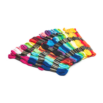 Coats & Clark Jumbo Pack Embroidery Floss Rainbow