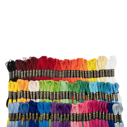 Coats & Clark Jumbo Pack Embroidery Floss Rainbow