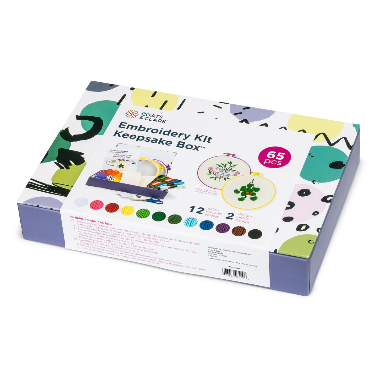 Embroidery Kit Keepsake Box