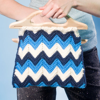 Caron Ripple Radiance Crochet Tote Caron Ripple Radiance Crochet Tote