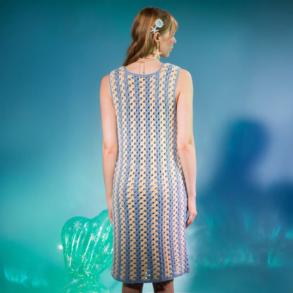 Caron Crochet Granny Stripes Tank Dress Caron Crochet Granny Stripes Tank Dress