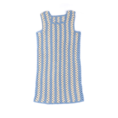 Caron Crochet Granny Stripes Tank Dress Caron Crochet Granny Stripes Tank Dress