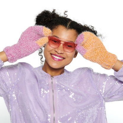 Caron Fun to Make Crochet Mittens Caron Fun to Make Crochet Mittens