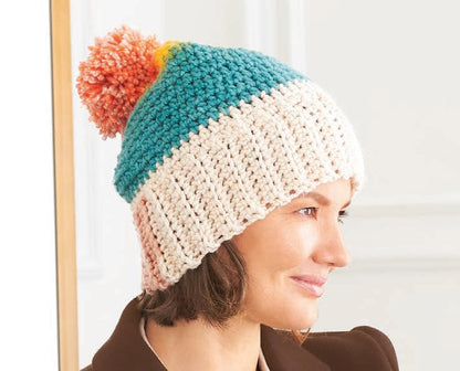 Caron Beginner Crochet Hat Caron Beginner Crochet Hat