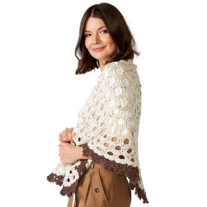 Crochet It Shawl for You Off-White