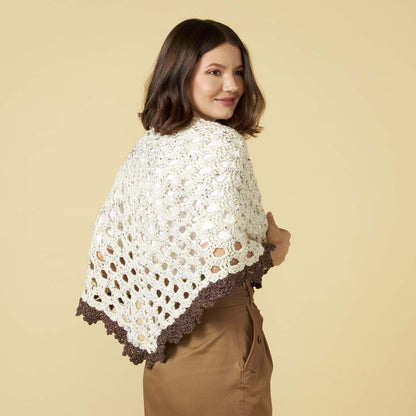 Crochet It Shawl for You Off-White