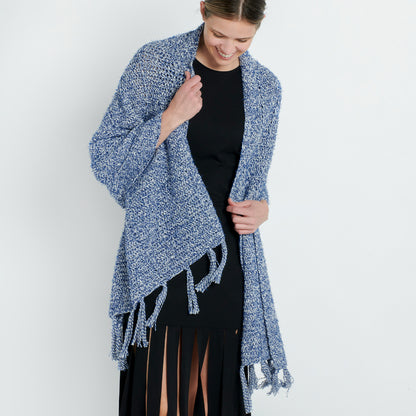 Caron Crochet Ridges Blanket Wrap Caron Crochet Ridges Blanket Wrap