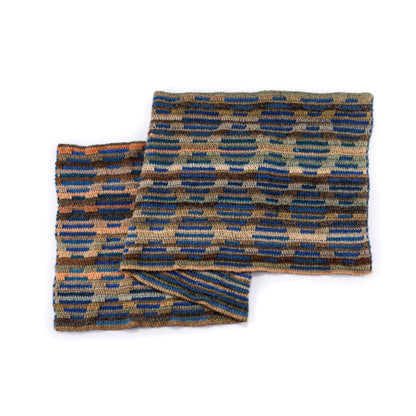 Caron Dotted Daze Mosaic Crochet Blanket Wrap Caron Dotted Daze Mosaic Crochet Blanket Wrap