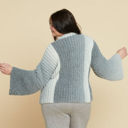 Caron Crochet Slounge Pullover All Variants