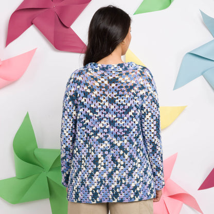 Caron Comfort Crochet Cardigan Caron Comfort Crochet Cardigan