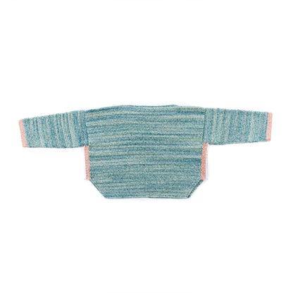 Caron Crochet Split Seam Sweater Version 2