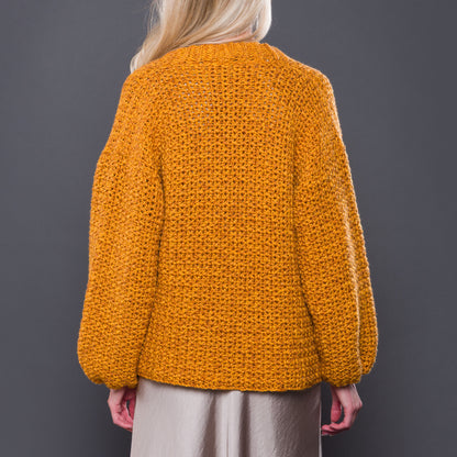 Caron Nice and Easy Crochet Cardigan Caron Nice and Easy Crochet Cardigan