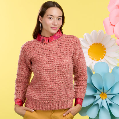 Caron Forever Favorite Crochet Pullover Caron Forever Favorite Crochet Pullover