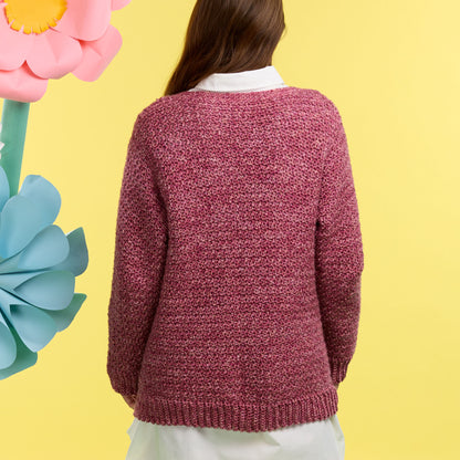 Caron Simply Perfect Crochet Cardigan Caron Simply Perfect Crochet Cardigan