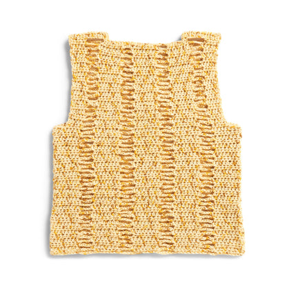 Caron Off the Chain Crochet Tank Crochet Tank Top made in Caron Simply Soft Speckle Yarn