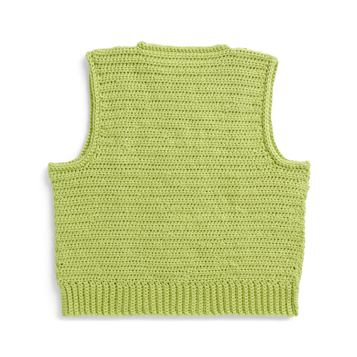 Crochet Vest made in Caron Simply Soft Yarn
