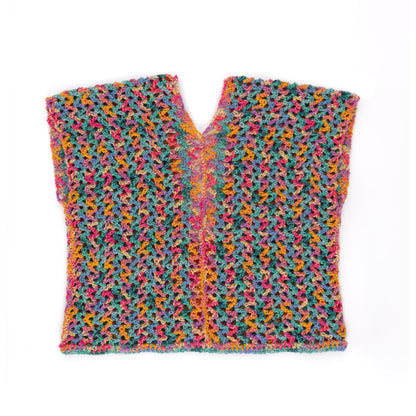 Caron Crochet Side to Side Stripe Top Caron Crochet Side to Side Stripe Top