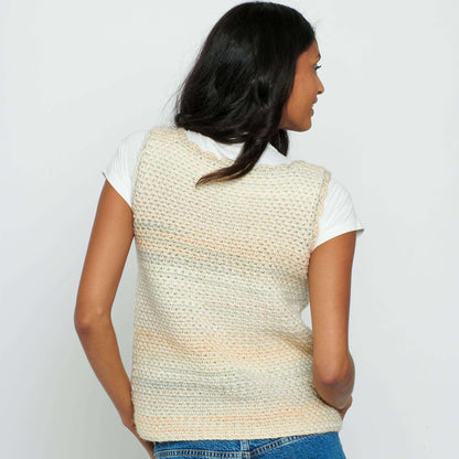Caron Classic Crochet Tank Top Crochet Top made in Caron Blossom Cakes Yarn