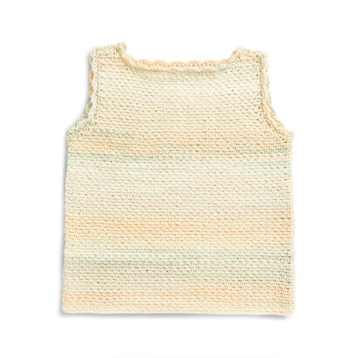 Crochet Top made in Caron Blossom Cakes Yarn