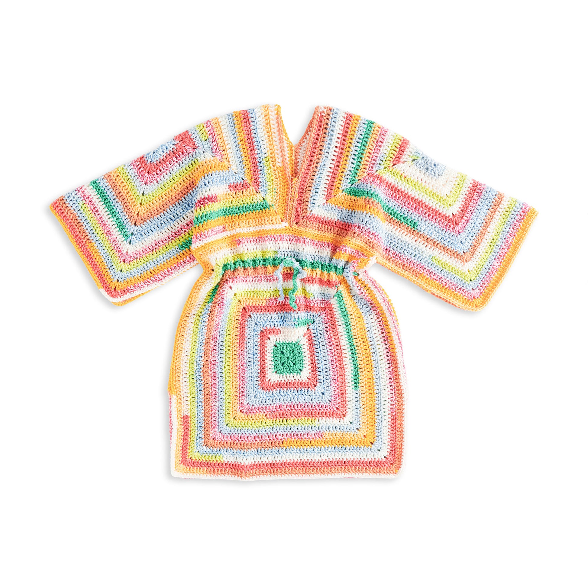Free Caron Striped Crochet Top Pattern