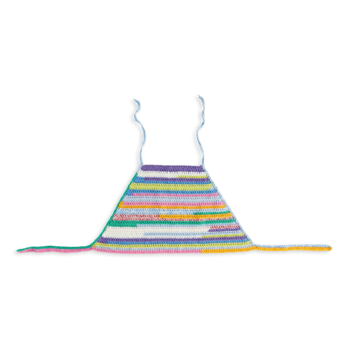 Crochet Top made in Caron Cinnamon Swirl Cakes Yarn