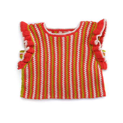 Caron Fruit Roll up Crochet Top Caron Fruit Roll up Crochet Top