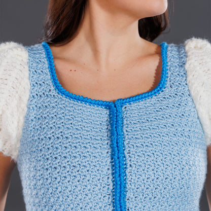 Caron Crochet Luminous Top Caron Crochet Luminous Top
