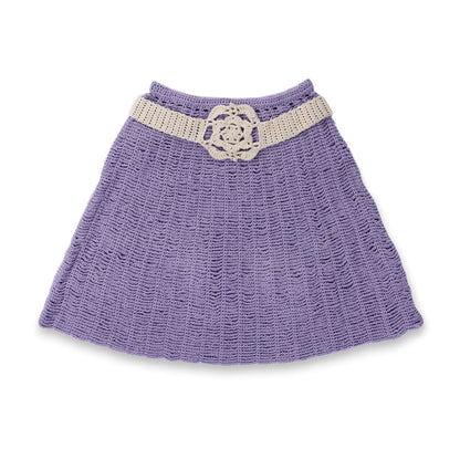 Caron Crochet Lacy Days Skirt and Belt Caron Crochet Lacy Days Skirt and Belt