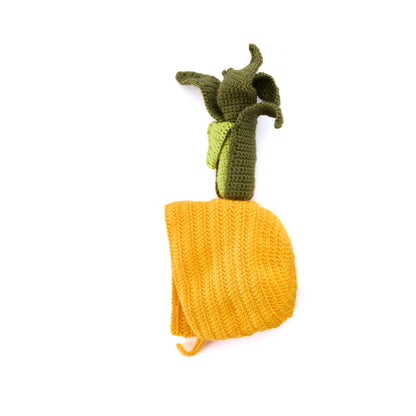 Caron Fruits & Veggies Fancy Dress Crochet Bonnets Pineapple