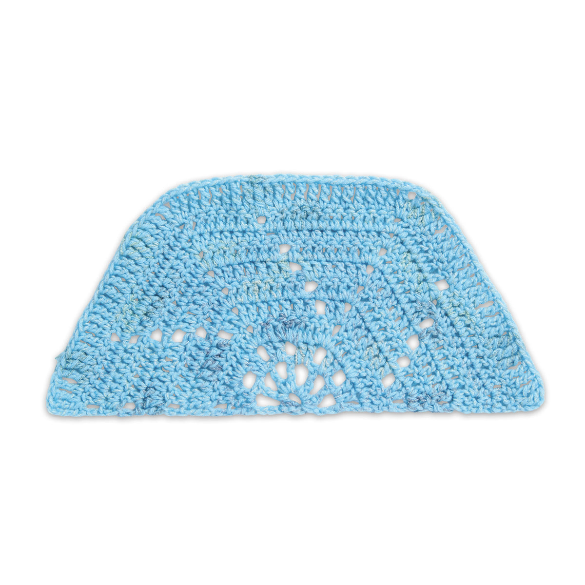 Crochet Blanket made in Caron Jumbo Twirl Yarn