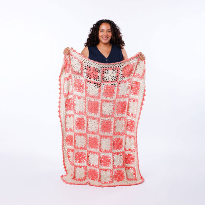 Caron Crochet Lacy Motifs Throw Caron Crochet Lacy Motifs Throw