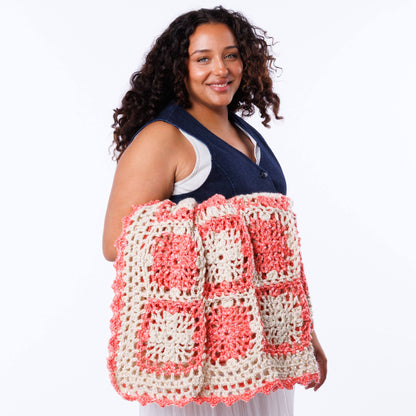 Caron Crochet Lacy Motifs Throw Caron Crochet Lacy Motifs Throw