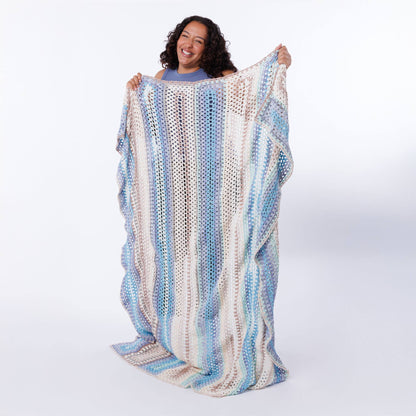 Caron Crochet Summer Lace Throw Caron Crochet Summer Lace Throw