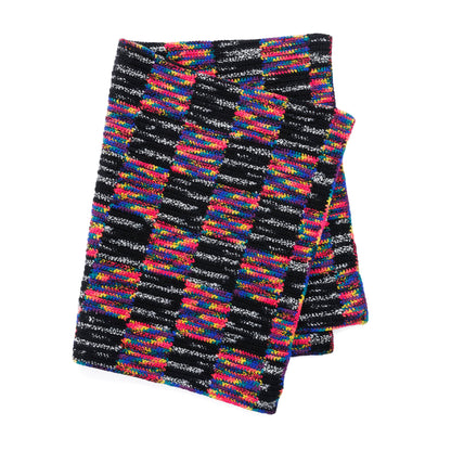 Caron Crochet Candy Check Blanket Caron Crochet Candy Check Blanket