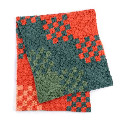 Caron C2C Patchwork Crochet Blanket Caron C2C Patchwork Crochet Blanket