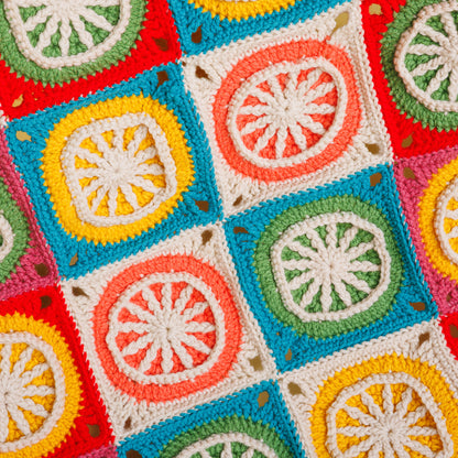 Caron Fresh Squeezed Crochet Blanket Caron Fresh Squeezed Crochet Blanket