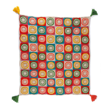 Caron Fresh Squeezed Crochet Blanket Caron Fresh Squeezed Crochet Blanket