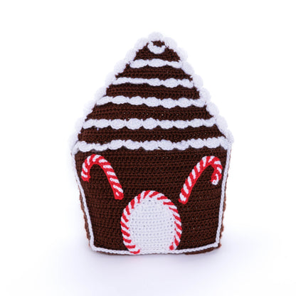 Caron Crochet Gingerbread Pillow Caron Crochet Gingerbread Pillow