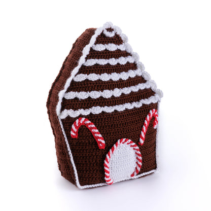 Caron Crochet Gingerbread Pillow Caron Crochet Gingerbread Pillow
