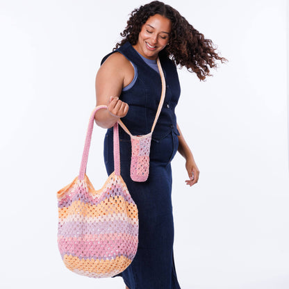 Caron Crochet Summer Bag Set Caron Crochet Summer Bag Set
