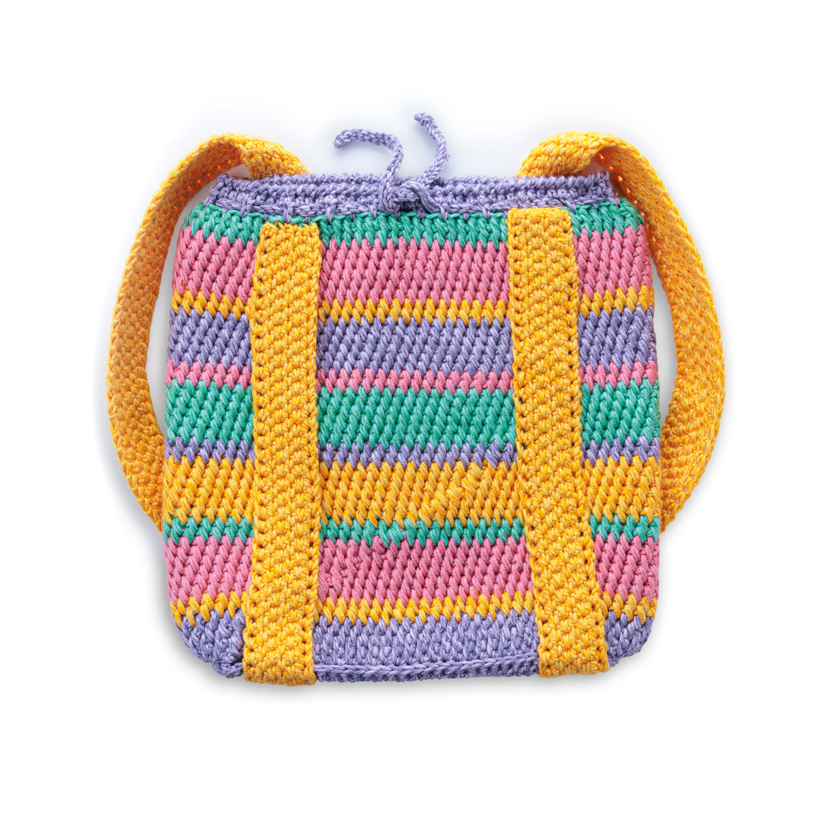 NWOT Free People Montana Crochet Backpack- So cool in crochet  backpack The Crochet Crowd Makers main image 4
